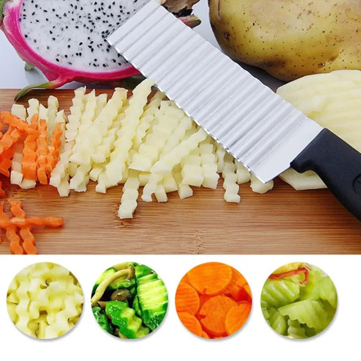 Zig Zag Vegetable Cutting Knife
