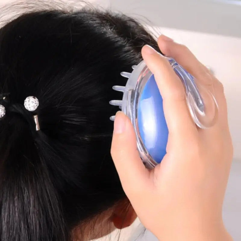 Silicone Scalp Massage Shampoo Brush
