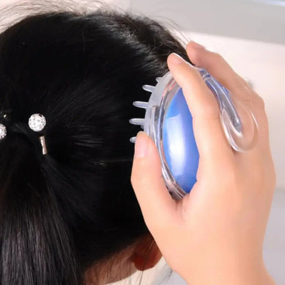 Silicone Scalp Massage Shampoo Brush