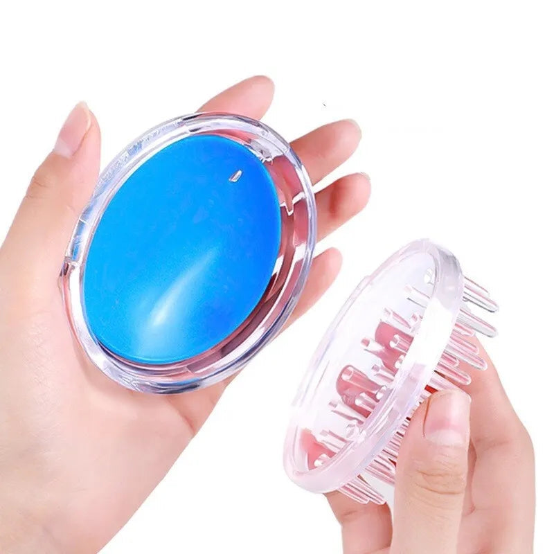 Silicone Scalp Massage Shampoo Brush