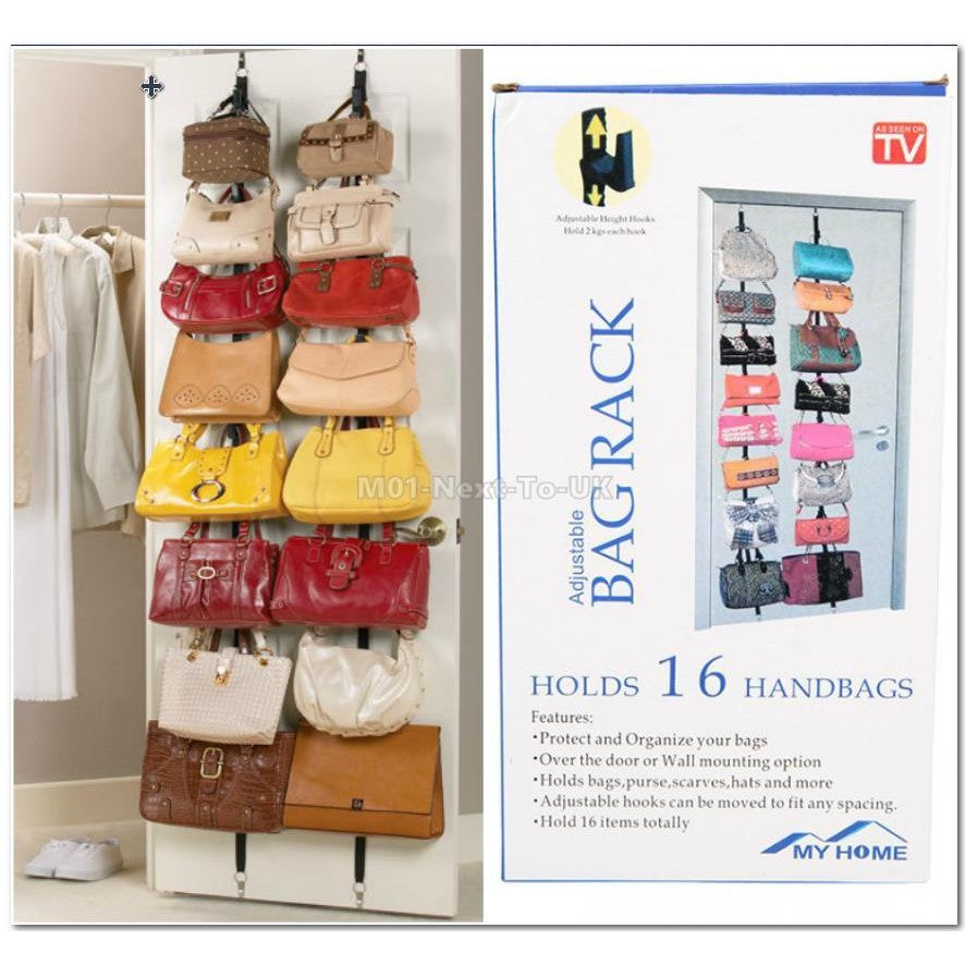 Plastic Bag Storage Rack (16 Bag Holder)