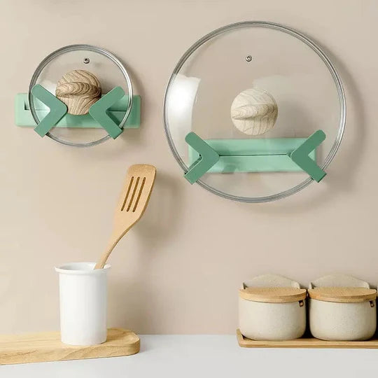 Folding Pot Lid Holder