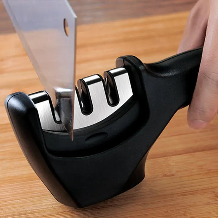 3-Step Manual Knife Sharpener
