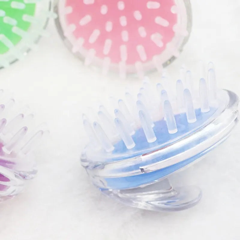 Silicone Scalp Massage Shampoo Brush