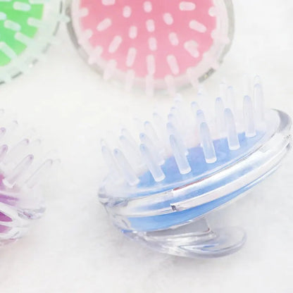 Silicone Scalp Massage Shampoo Brush