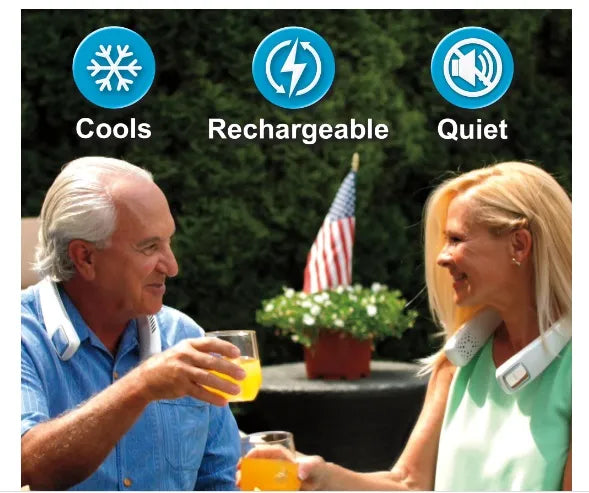 Rechargeable Neck Fan