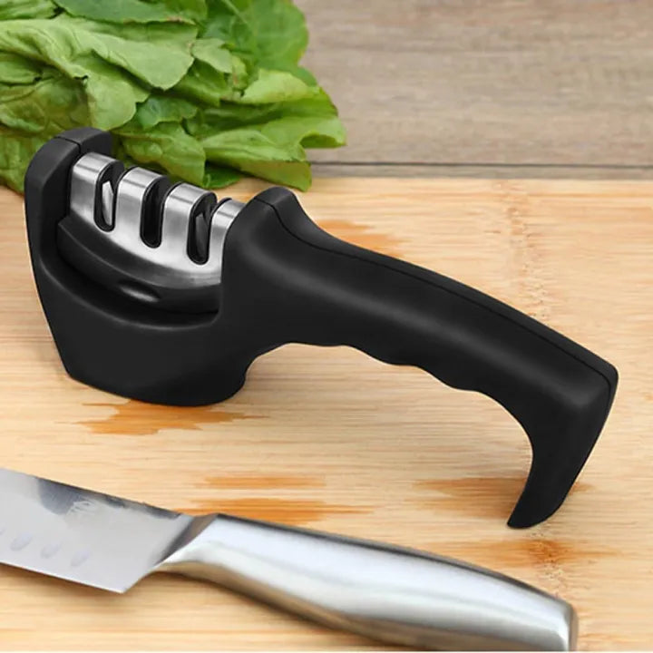 3-Step Manual Knife Sharpener