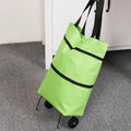 Foldable Shopping Trolley Bag with Wheels