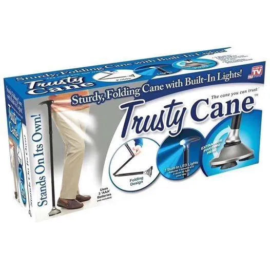 Foldable Walking Cane with LED Light