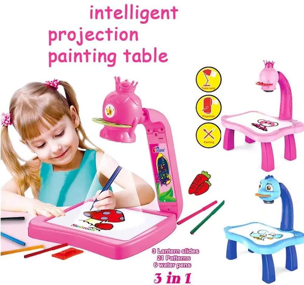 Kids Projector Painting Table