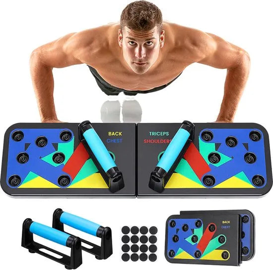 Foldable Push Up Board Chest Triceps Shoulder Trainer