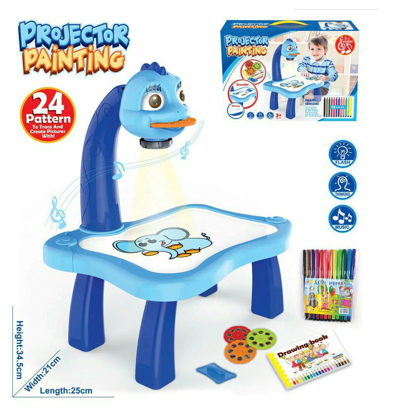Kids Projector Painting Table