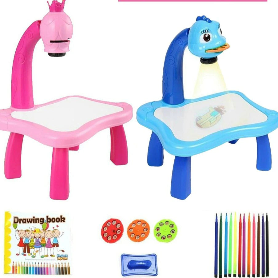 Kids Projector Painting Table