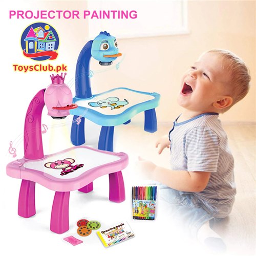 Kids Projector Painting Table