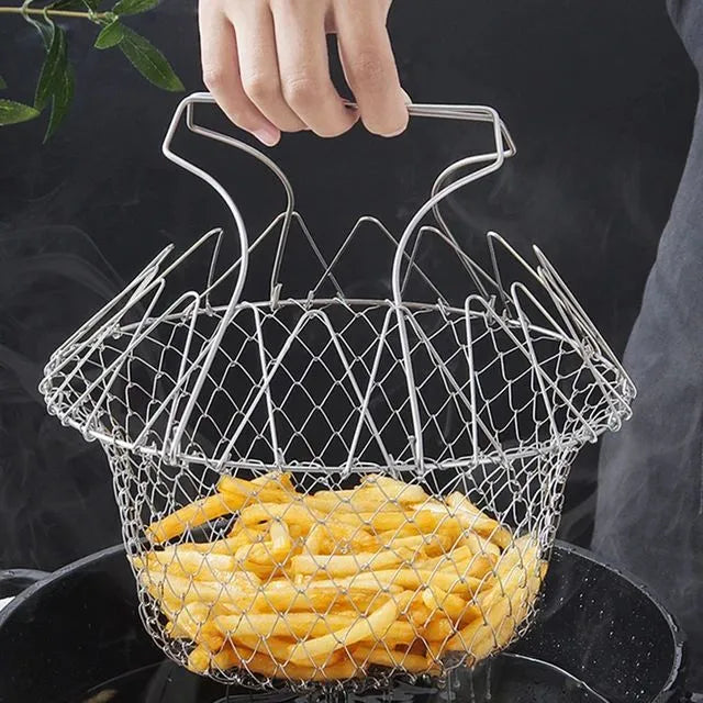Chef Basket Foldable Fry Basket