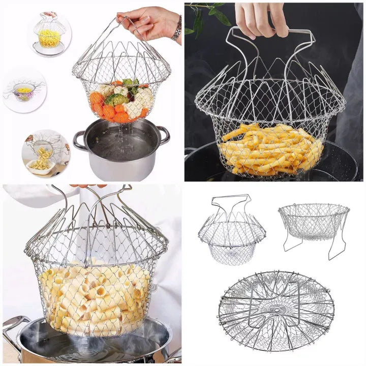 Chef Basket Foldable Fry Basket
