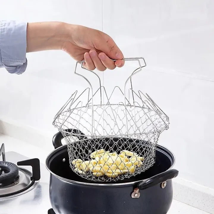 Chef Basket Foldable Fry Basket