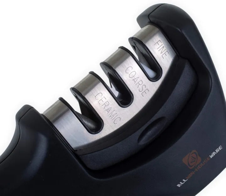 3-Step Manual Knife Sharpener