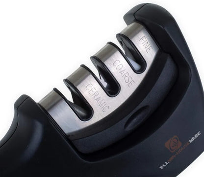 3-Step Manual Knife Sharpener