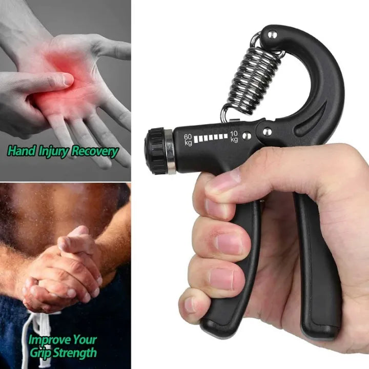 Adjustable Hand Gripper 10–60KG Non Slip Grip Trainer