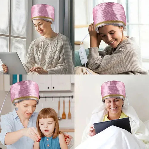 Heat Stream Hair Drying Cap Electric