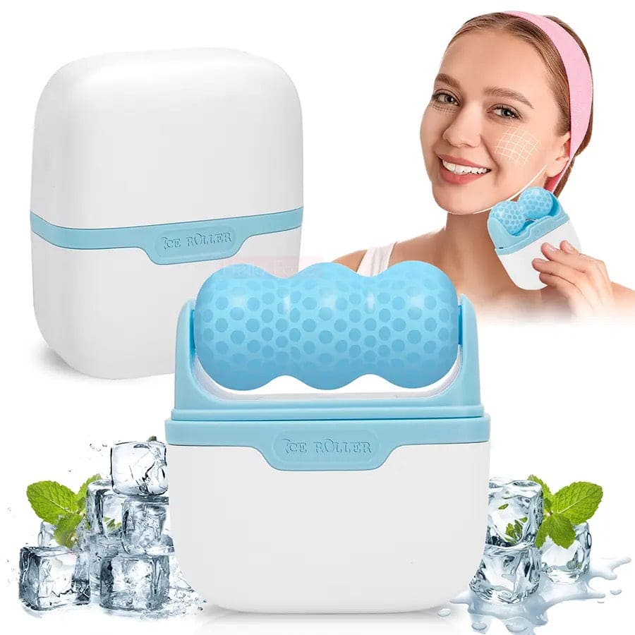 2 in 1 Ice Roller Face Massager