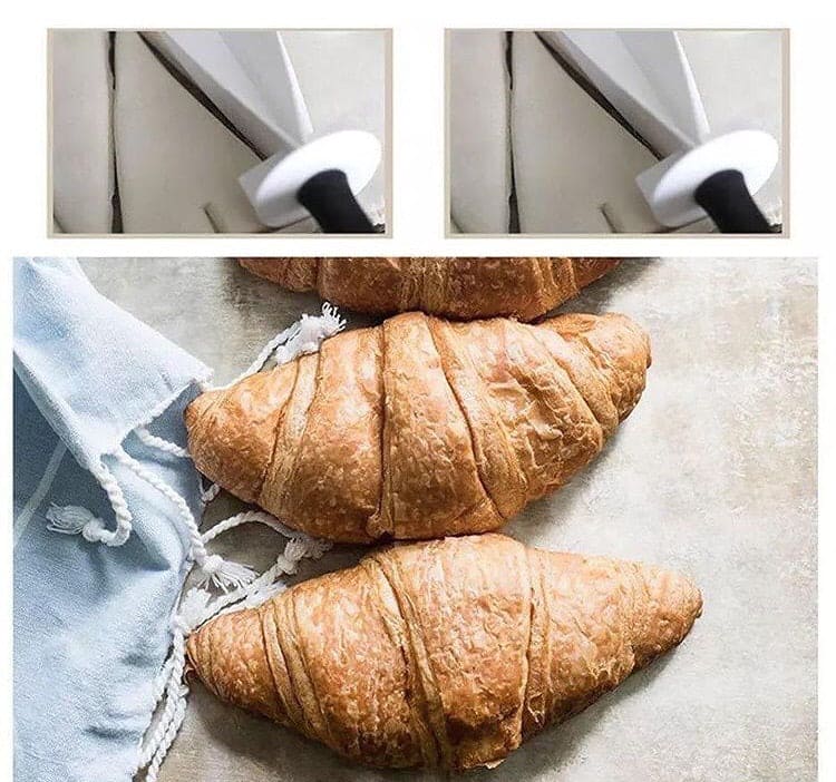 Croissant Dough Roller Cutter