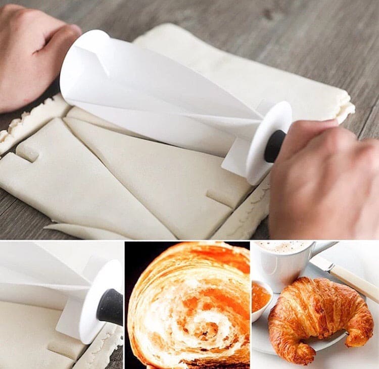 Croissant Dough Roller Cutter