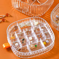 Transparent Jewelry Storage Box Single Layer